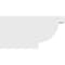 Ekena Millwork Standard Alpine Architectural Grade PVC Rafter Tail, 5"W X 8"H X 16"L RFTP05X08X16ALP - alternate 2